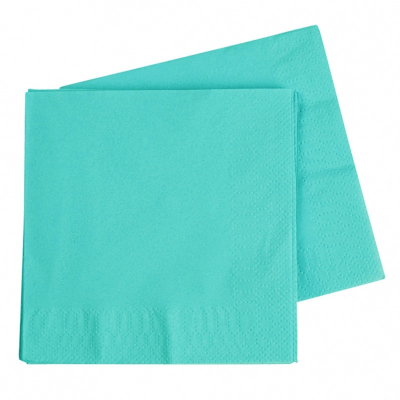 Five Star Dinner Napkin 40cm Classic Turquoise 40PK