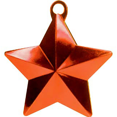 Balloon Weight Star Orange