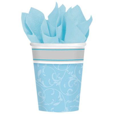 Blessings Blue 266ml Cups 8PK