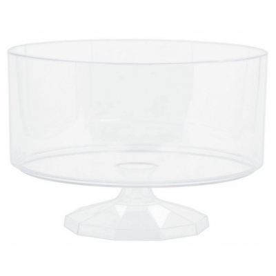 Trifle Container Plastic Clear Medium