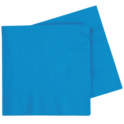 Five Star Dinner Napkin 40cm Electric Blue 40PK