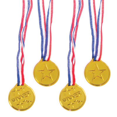 Favour Gold Medals 4PK