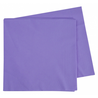 Five Star Dinner Napkin 40cm Lilac 40PK