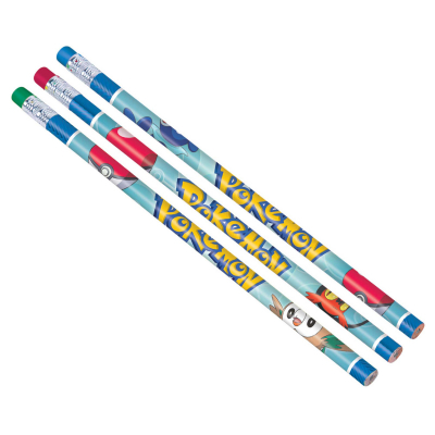 Pokemon Core Pencils Favors 12PK