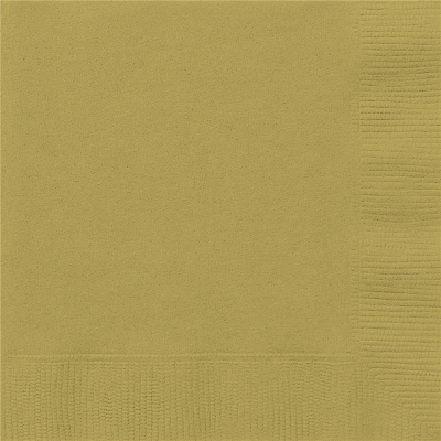 Luncheon Napkin Gold 20PK