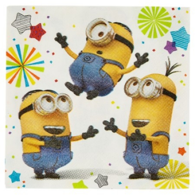 Despicable Me Beverage Napkins 16PK