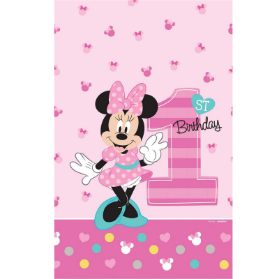 Minnie Fun To Be One Plastic Tablecover