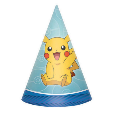 Pokemon Core Cone Hat Paper 8PK