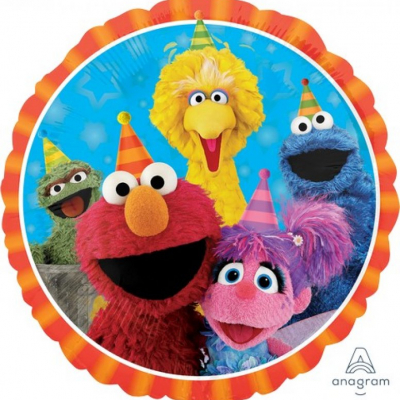 Sesame Street Fun 45cm Standard Foil Balloon