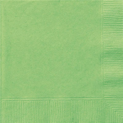 Beverage Napkins Lime 20PK