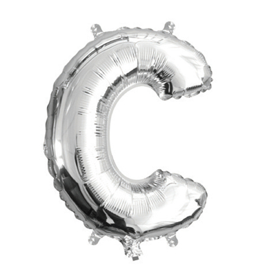 35cm 14 Inch Silver Foil Balloon C