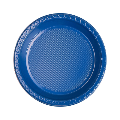 Five Star Round Snack Plate 17cm True Blue 20PK