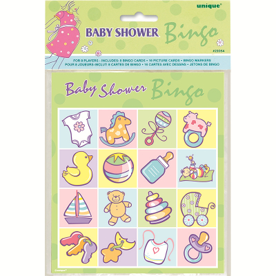 Baby On the Way Bingo 8PK