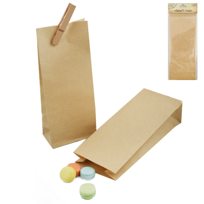 Kraft Loot Bags 4PK