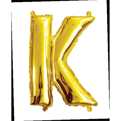 35cm 14 Inch Gold Foil Balloon K