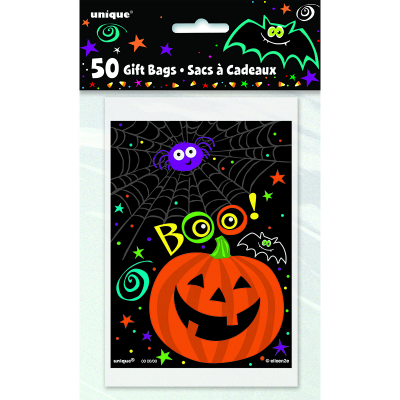 Pumkin Pals Trick Treat Bag Halloween 50PK