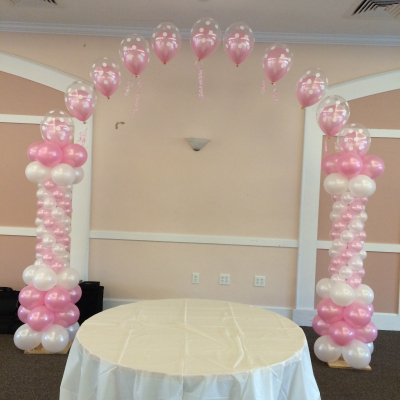 Column Arch with Double Balloon