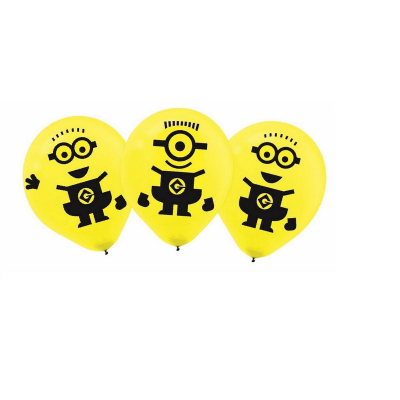 Despicable Me 30cm Latex Balloons 6PK