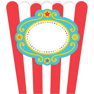 Fisher Price 1st Birthday Circus Treat Bag 8PK