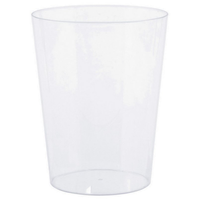 Cylinder Container Plastic Clear Medium