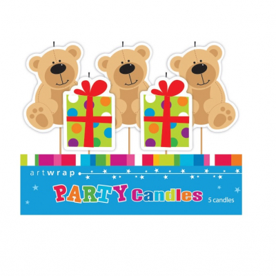 Teddies Candle 5PK