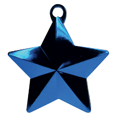 Balloon Weight Star Royal Blue