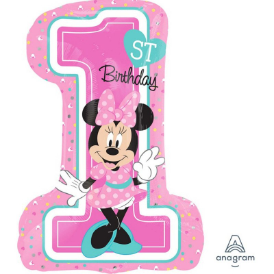 Minnie Fun To Be One Supershape Xl Foil Balloon