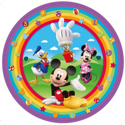 Mickey Mouse Clubhouse 23cm Round Plates 8PK