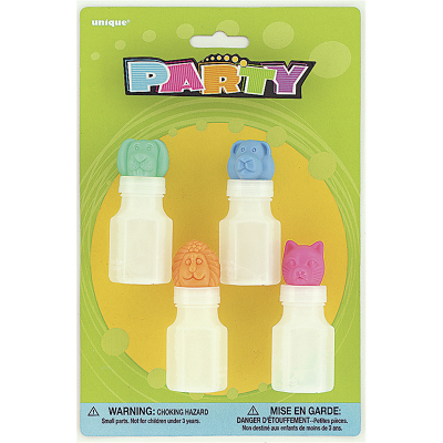 Favour Animal Top Bubbles 4PK