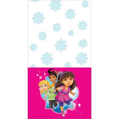 Dora And Friends Plastic Tablecover