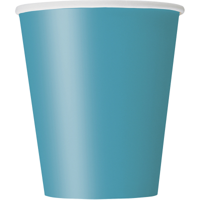 Paper Cups - Teal 8PK