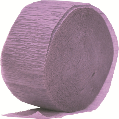 Crepe Paper Streamer 24M Lilac