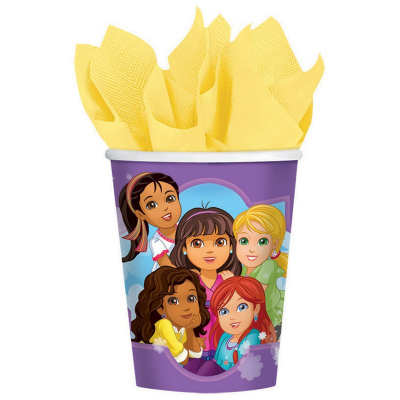 Dora And Friends 266ml Cups 8PK