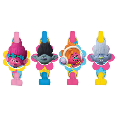 Trolls Cardboard Blowouts 8PK