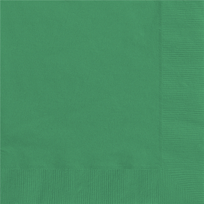 Lunch Napkins Emerald Green 20PK