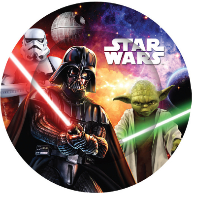 Star Wars 23cm Paper Plates 8PK