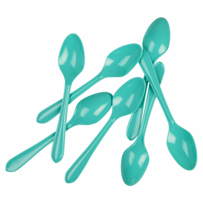 Five Star Dessert Spoon Classic Turquoise 20PK