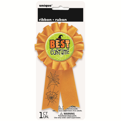 Best Costume Award Ribbon Halloween