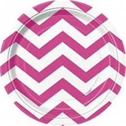 Chevron Hot Pink