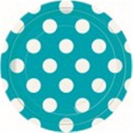 Dots Caribbean Teal