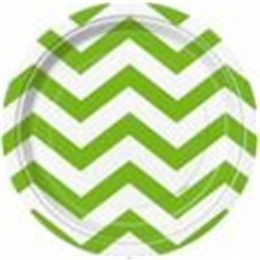 Chevron Lime Green