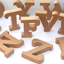 Wooden Letters