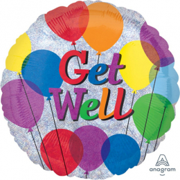 Get Well Foil Balloon