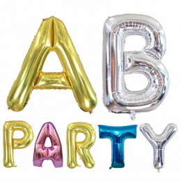 Large Letter Foil Balloon ( Uninflated )
