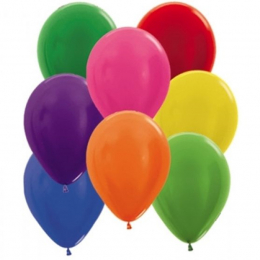 Plain Colour Latex Balloons ( Uninflated )